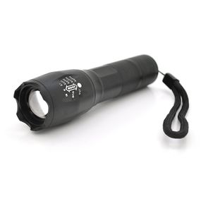 Фонарь ручной PIPO XML-T6.1LED Cree T6.3W, 5 режимов, ZOOM, Black, IP44