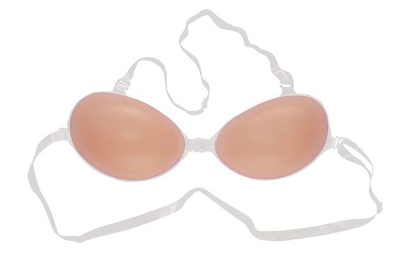 Бюстгальтер силиконовый Julimex BS-04 с бретельками Телесный A | Зображення 4