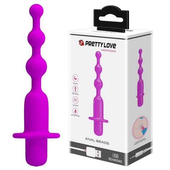 Перезаряжаемая виброцепочка "HERMOSA" BI-014597 Sex Aura