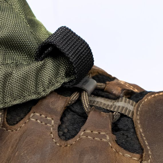 Гамаші тактичні Tribe Gaiter olive L-XL, гамаші туристичні трайб на черевики | Зображення 4