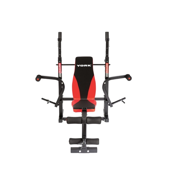 Лавка для жиму York Fitness ASPIRE 220 з стійкою для штанги та партою Скотта | Зображення 3