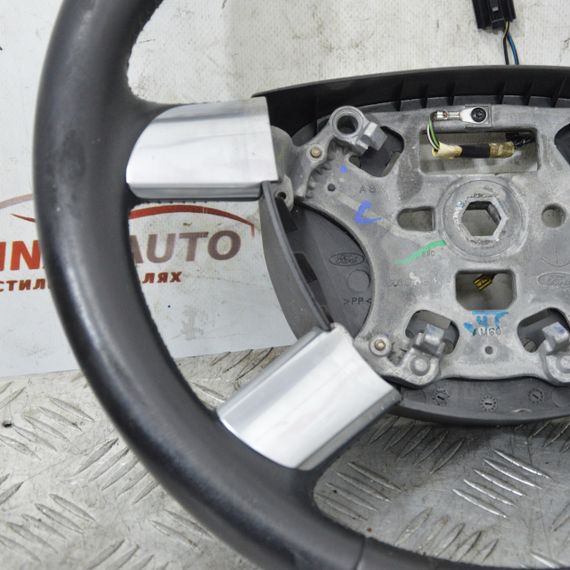 Кермо шкіряне Ford Kuga I 2008-2012 Рульове колесо шкіра Форд Куга 1 3M513600BHW | Зображення 2