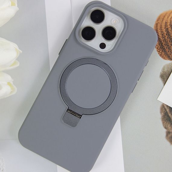 Чохол Silicone Case Full Protective NO LOGO with Ring для Apple iPhone 14 Pro Max (6.7") | Зображення 2