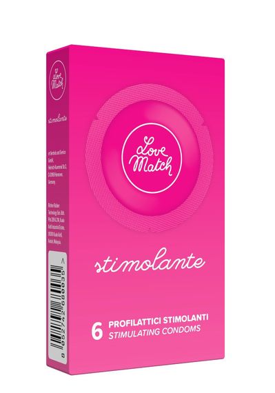 Презервативи - Stimolante (Ribs & Dots), 6 шт. | Зображення 3