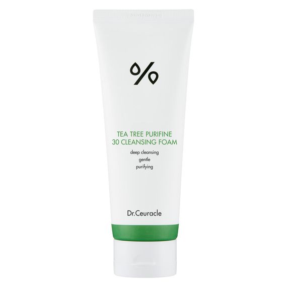 Гель-пінка для вмивання Dr. Ceuracle Tea Tree Purifine 30 Cleansing Foam (150 ml)