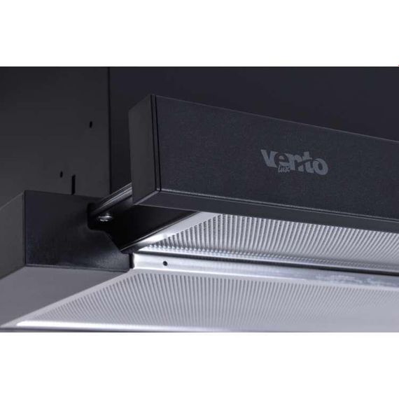 Вытяжка телескопическая VENTOLUX GARDA 60 BK (700) SLIM | Зображення 4