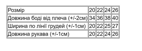 Боді ясельний для дівчинки Носи своє 56 Ментоловий (p-14651-166263) | Зображення 1