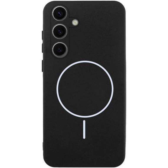 Чохол Silicone Cover Lakshmi Full Camera (AA) with Magnetic Fit для Samsung Galaxy A57 5G Чорний / Black