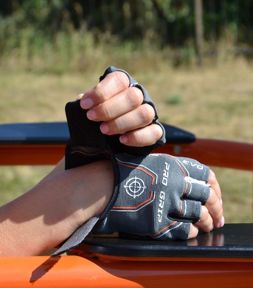 Рукавички для фітнесу Power System PS-2250E Pro Grip EVO Grey M | Зображення 8