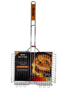 Решетка для гриля барбекю Gusto GT-7105 Time2Grill с ручкой из дерева для мангала  61*31*5.5 см