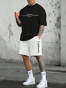 Комплект футболка та шорти ДТФ