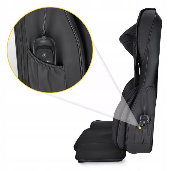 Масажна накидка 4FIZJO Shiatsu багатофункціональна, з підігрівом Black (P-5905973403528) | Зображення 4