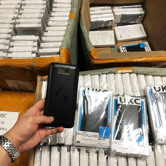 Повербанк универсальный Power Bank 30000 mAh UKC, Портативная зарядка для айфона аккумуляторы LQ-34 | Зображення 4