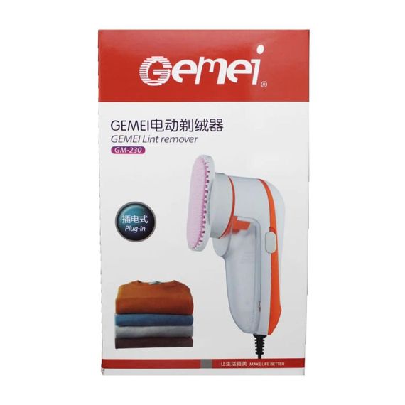 Машинка для видалення катишків з одягу, від мережі, Gemei GM 230 / Тример для стрижки ковтунців | Зображення 9