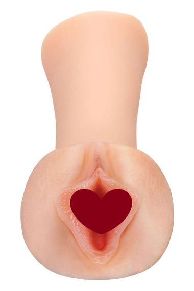 Мастурбатор вагина Pipedream Wet Pussies самосмазывающийся, бежевый, 14 см sexstyle