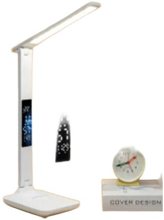 Настільна LED-лампа з годинником та акумулятором XPRO 868S (45182-868S_300)