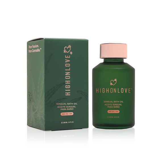 Олія для ванни з CBD Sensual Bath Oil, 100 мл HighOnLove (Канада) Sex Aura