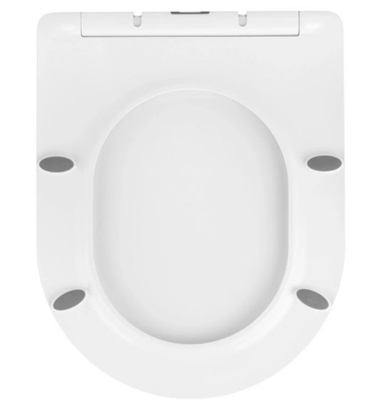 Унітаз підвісний безобідковий Kroner Harz WHI523632 RIMLESS з сидінням (KH523632WHIR) (CV032969) | Зображення 3