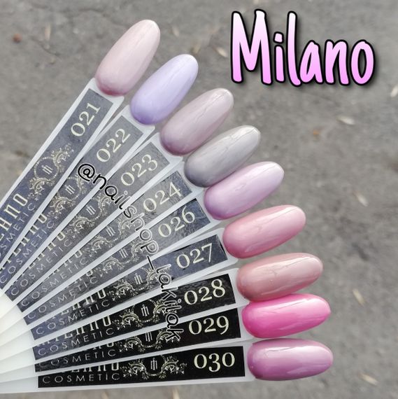 Гель-лак Milano 030 8мл | Зображення 1