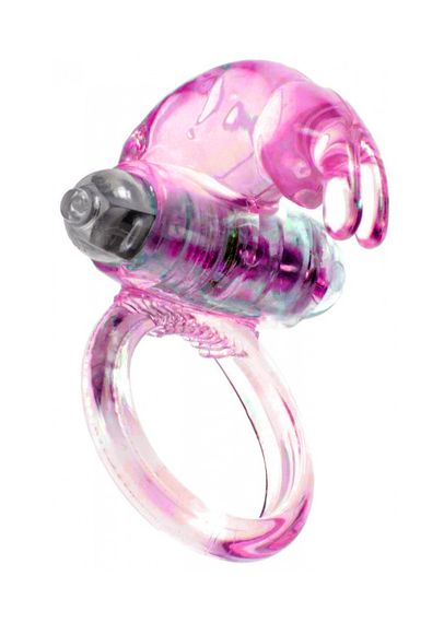 Ерекційне кільце Rabbit Vibro CockRing Pink sexstyle