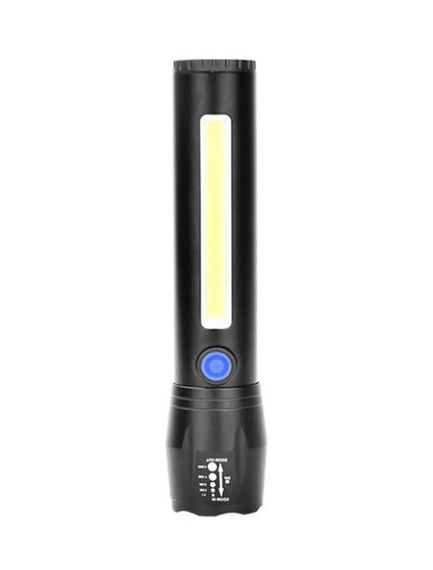 Фонарь ручной X-BALOG BL-C62 XPE + COB с встроенным аккумулятором и зарядкой от USB | Зображення 1