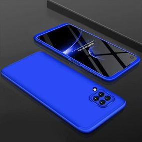 Чохол GKK 360 градусів для Realme C11 колір Синій
