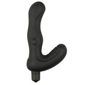 Масажер простати Easytoys, чорний, 10х3 см