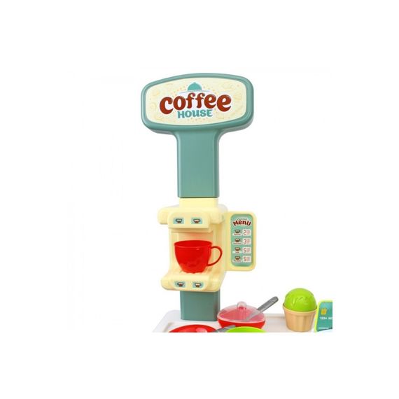 Ігровий дитячий набір "Кав'ярня" 9765TXK прилавок з полицями, іграшкові солодощі | Зображення 5