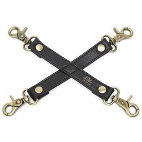 Хрестоподібний фіксатор Fifty Shades of Grey Bound to You Faux Leather Hogtie Sex Aura