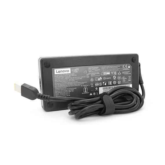 Блок живлення MERLION для ноутбука LENOVO 20V 8,5A (170 Вт) штекер FOR YOGA, довжина 0,9м | Зображення 2