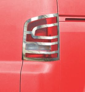 Накладки на стопы Multivan (2 шт, пласт.) для Volkswagen T5 2010-2015 гг