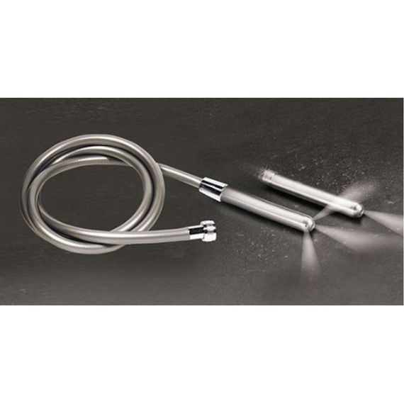 Анальний душ зі шлангом Joy Division Aluminium Intimate Douche, сталевий Sex Aura | Зображення 2