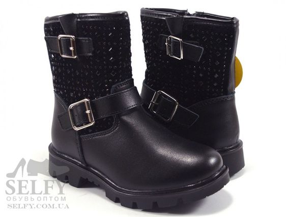 Черевики зимові H119 black Clibee 29