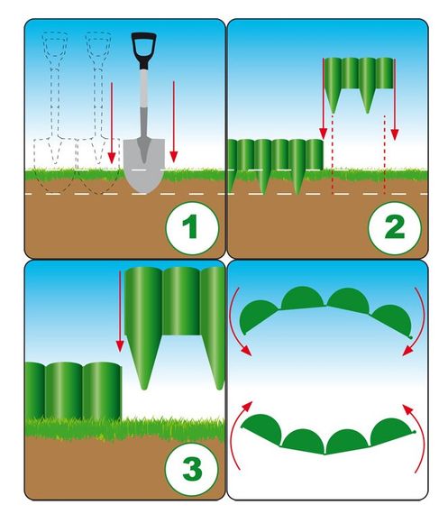 Палісад садовий Bradas PALGARDEN 2,5 м графіт OBP1202-002GY | Зображення 2