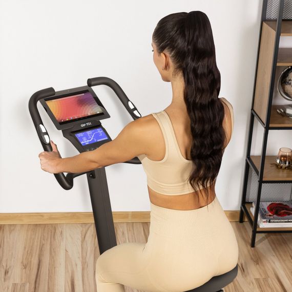 Велотренажер Gymtek XB2600 електромагнітний сріблястий | Зображення 4