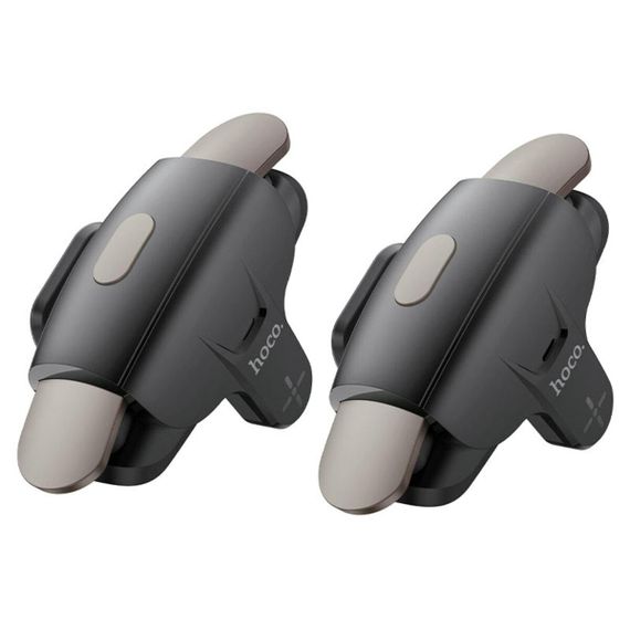 Ігровий контролер HOCO GM6 Wild wolf pulse mobile game button Black Metal Gray | Зображення 3