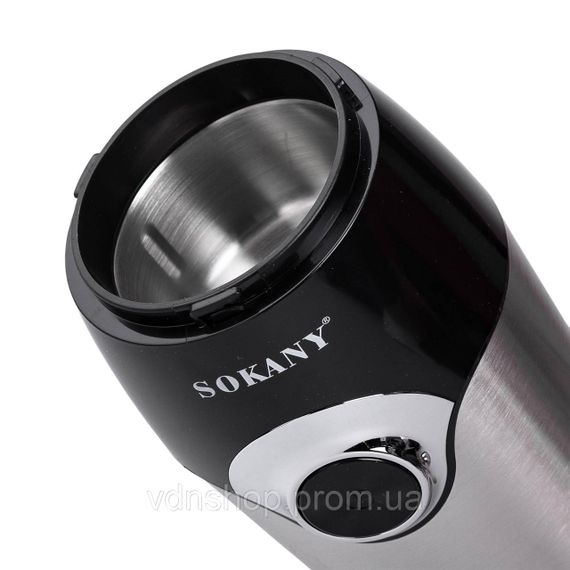 Кавомолка мультимолка 150 Вт 50 г електрична для дрібного помолу Sokany SK-3024 | Зображення 5