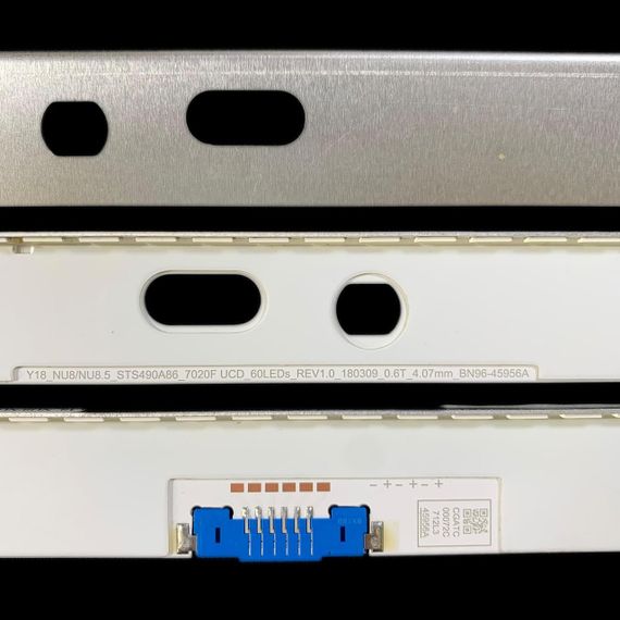 LED підсвітка Samsung TV 49" V8NU-490SM0-R1 BN96-45956A Y18_NU8/NU8.5_STS490A86_7020F 2шт. | Зображення 2