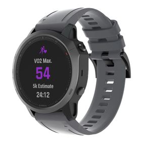 Ремінець для смарт-годинника Armorstandart Silicone 20mm для Garmin Fenix 5s/6s Grey (ARM60812)