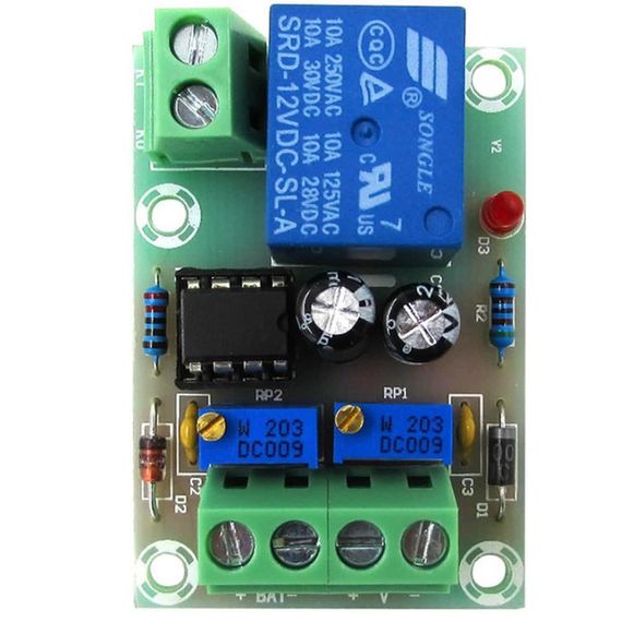 Контроллер заряда 12V аккумуляторной батареи XH-M601 | Зображення 4