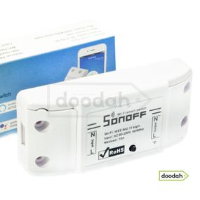 Wi-Fi реле / вимикач / таймер - ITEAD sonoff 10A, 90-250 В - купити з гарантією та доставкою по Україні