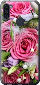 Чехол на Samsung Galaxy M11 M115F Нежность "2916u-1905-17620"