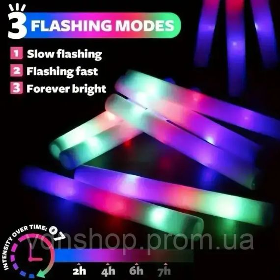 Яркий стик / Светодиодная палка  4×47 см (MA763) | Зображення 1