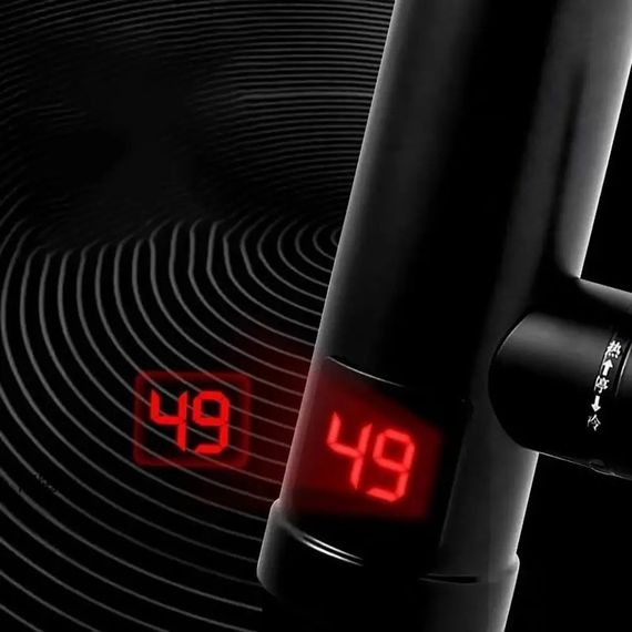 Проточний електроводонагрівач Water Heater 011 з LED дисплеєм 3000Вт Кран з підігрівом води до 60°C Чорний | Зображення 6
