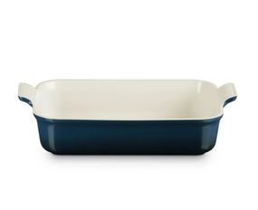 Форма для выпечки Le Creuset Stoneware Heritage Rectangular Dish Nuit 71102261290001 26 см синяя