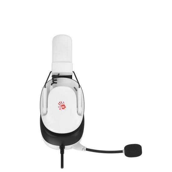 Гарнітура ігрова Bloody G585 (White) з підсвічуванням, USB, колір білий | Зображення 5