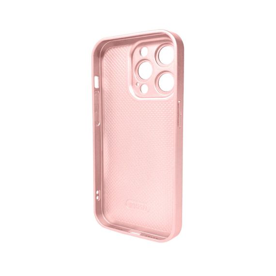 Чохол для смартфона AG Glass Matt Frame Color Logo for Apple iPhone 15 Pro Chanel Pink | Зображення 1