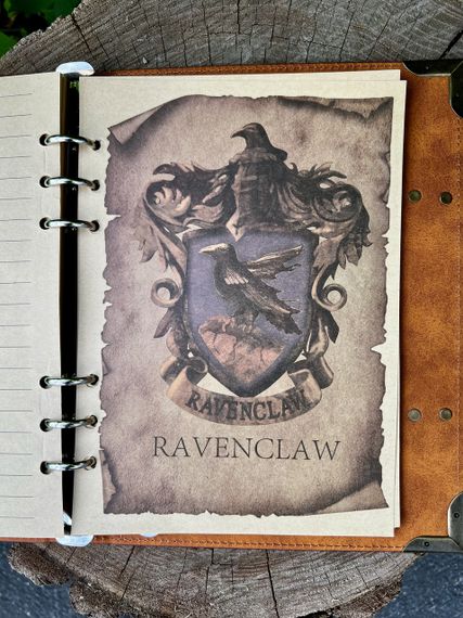 Блокнот Harry Potter “Hogwarts Binder” — магічний щоденник із кільцями, 4 факультети (A5) | Зображення 5