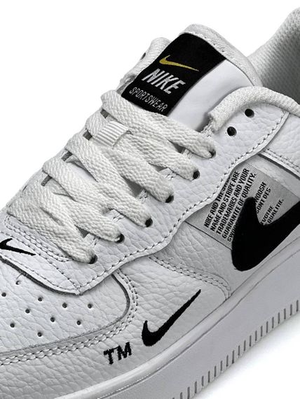 Кросівки Air Force 1 07’ LV8 Utility White Black , В'єтнам 40 26 см | Зображення 9