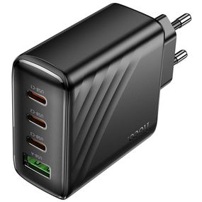 МЗП Hoco CS27A Supply PD67W+QC3.0 (1USB-A/3C) Black